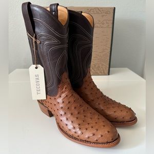 Tecovas The Wyatt grain color new with tags size 9D
